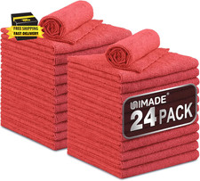 Microfiber Cleaning Cloth 24 Pack Reusable Microfiber Towels Microfiber Cleaning Cloth 24 Pack Reusable Microfiber Towels