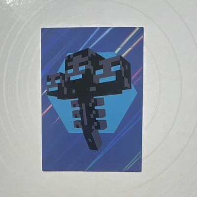 Panini Minecraft Time to Mine Trading Cards Karte Wither Limited Edition