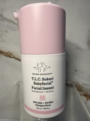 Drunk Elephant TLC Sukari Babyfacial AHA BHA Resurfacing Mask 50ml 1.69oz