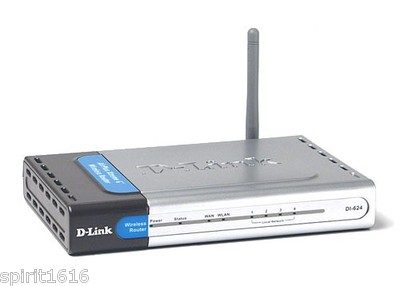 D-link AirPlus Xtreme Super-G DI-624 108 Mbps 4-Port 10/100 Wireless G Router
