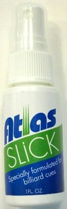 Atlas-Slick-Shaft-Slicker-for-pool-cues-Spray-Bottle-1-oz-FREE-US-SHIP