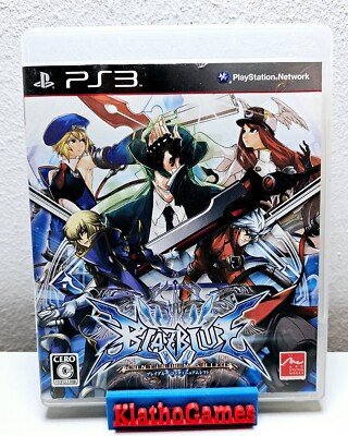 PS3 / Sony Playstation 3 - BlazBlue: Continuum Shift JAPAN mit OVP+Anl.  B5305