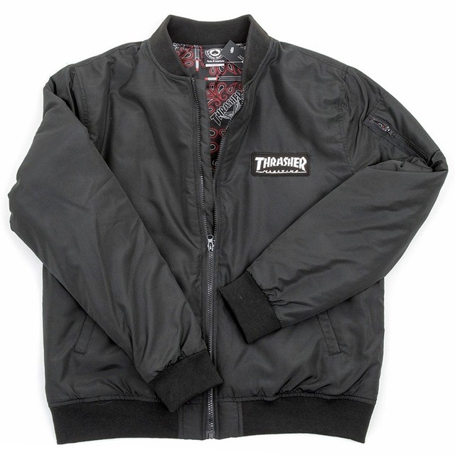 thrasher bomber jacket