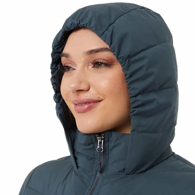 NWoT 32 Degrees Heat Women's Winter Tech Hooded Puffer Jacket Size S $125 9D071 - Image 4 of 4