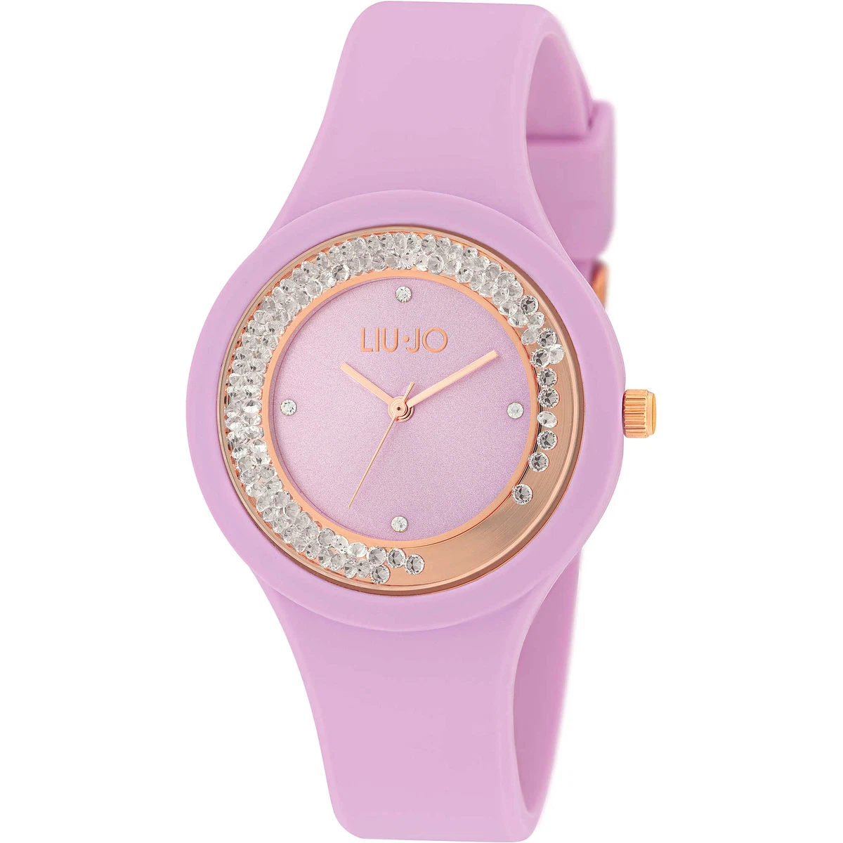 Orologio Donna LIU JO Luxury DANCING SPORT TLJ1421 Silicone Rosa