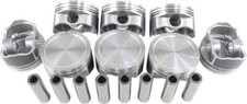 Dish Pistons w/ Press Pins for 1999-2003 Chevy Silverado Suburban 6.0L LQ4
