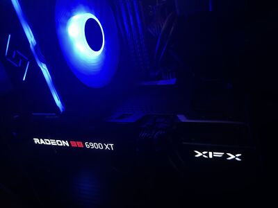 XFX Speedster MERC 319 AMD Radeon  RX 6900 XT Limited Black Gaming Graphics Card