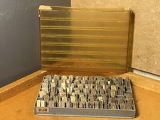 DOUBLE LINE NEW HERMES Brass ENGRAVING FONTS ~