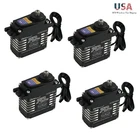 4PCS 70KG RC Servo IP68 Brushless Motor Servos 25T Arm for 1/10 1/8 TRX6/scx10