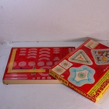 Kenner's Super Spirograph Drawing Partial Set With Instructions 254202 