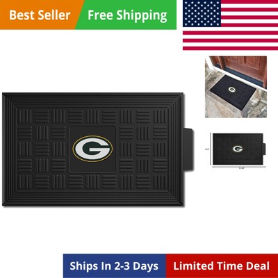 NFL Unisex-Adult Medallion Door Mat - 3D Team Logo, Weather-Resistant Vinyl