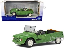 1970 CITROEN MEHARI MK.1 VERT MONTANA GREEN 1/18 DIECAST MODEL SOLIDO S1808202