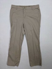Riders By Lee Womens Khakis Size 14 M Cotton Blend Khaki