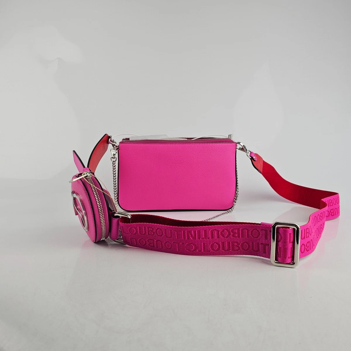 Christian Louboutin Pink Loubila Pouch