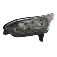 Headlight Ford Transit Connect Van 2013-2018 Black Inner Headlamp Passenger Side