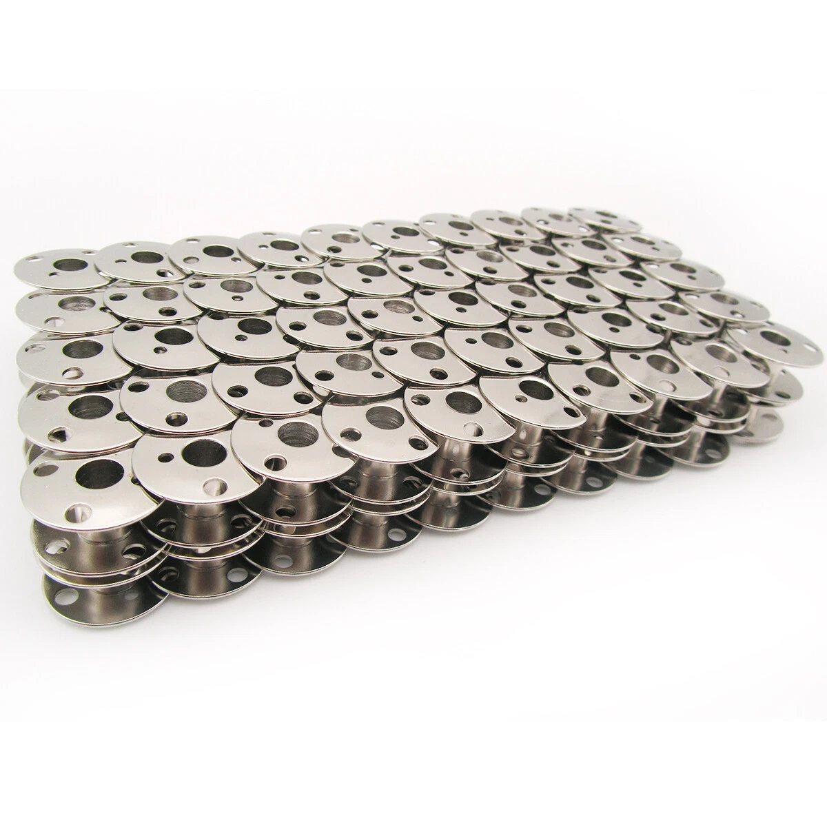 LeBeila 25 Bobine Metalliche Per Macchina Da Cucire Classe 15 - Universali In Scatola Portaoggetti - Compatibili Con Brother, Singer, Janome E Molte Altre