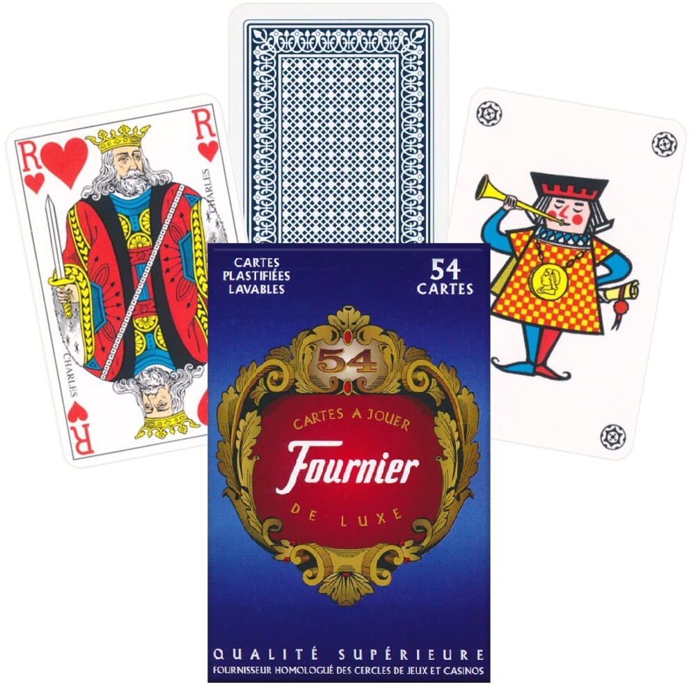 Fournier Bridge Playing Cards Deck De Luxe Cartes a Jouer De