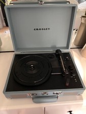 Crosley Cruiser Deluxe Vinyl Record Player with Speakers and Wireless Bluetooth