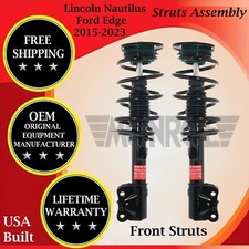 Monroe OEM Front Struts For 2015-2023 Lincoln Nautilus Ford Edge Lifetime W.