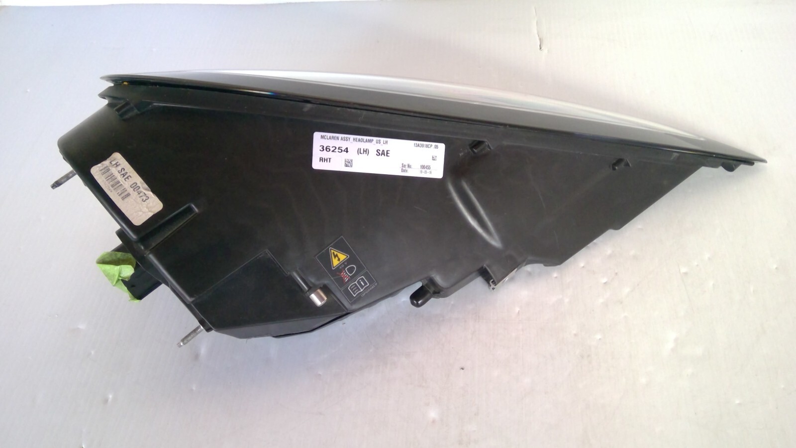 2017 2018 2019 MCLAREN 570S LEFT DRIVER  SIDE LED COMPLETE HEADLIGHT OEM