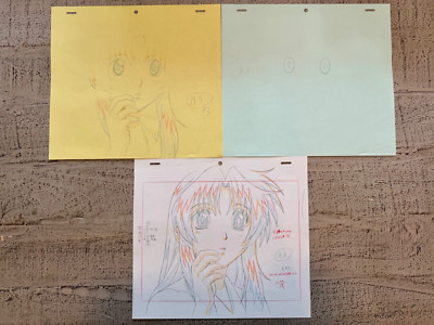 Full Metal Panic! Kaname Chidori Anime Genga not Cel Art Animation Original Sou