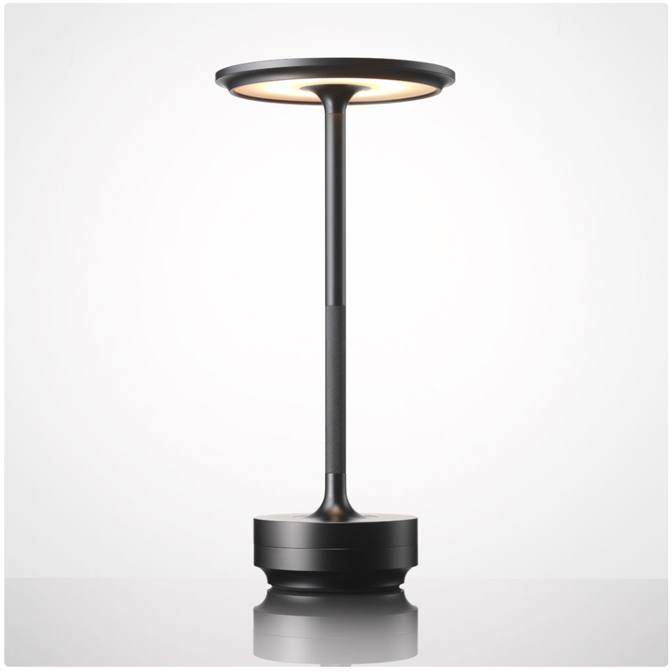 New!TURN Black / TN001-01AB Ambientec Table Lamp LED Lighting Made in Japan