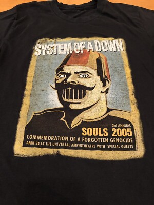 SYSTEM OF A DOWN 2005年　バンT SYSTEM OF A DOWN 2005年 バンT 2025年最新】Yahoo!オークション
