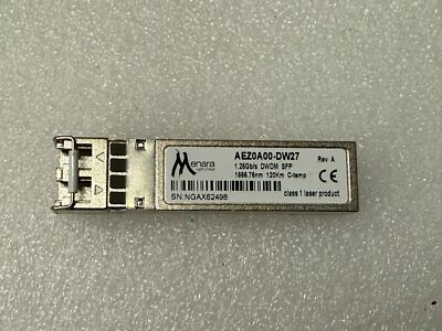 Menara AEZ0A00-DW27 1.25Gbps DWDM SFP 1555.75nm 120KM CT Transceiver Optic
