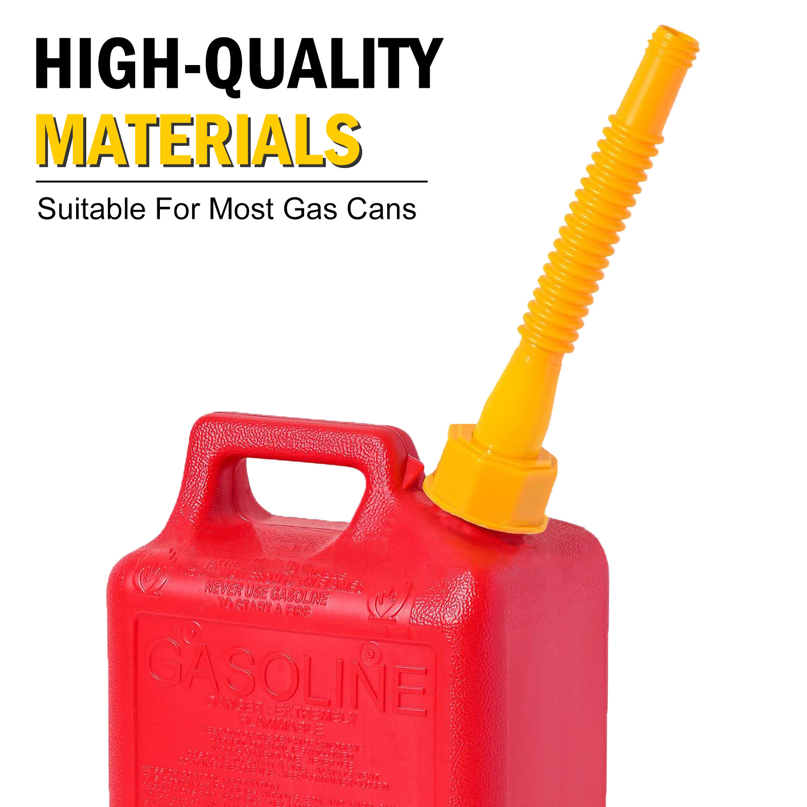 5X Replacement Gas Can Spout Nozzle Vent Kit for Plastic Gas Cans Old