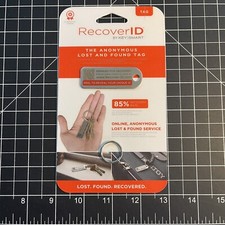 KeySmart RecoverID - Anonymous Lost and Found Tag via QR Code  Ships Free