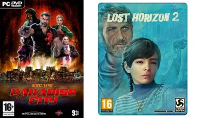 Escape From Paradise City&lost horizon 2&deus ex&fire warrior& 2 weitere neu&sealed