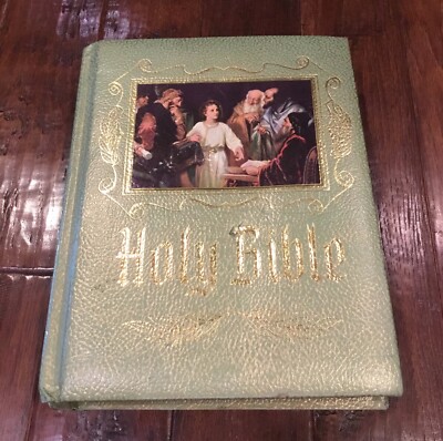 アンティーク聖書 holy 恐い bible 1964年アメリカ製