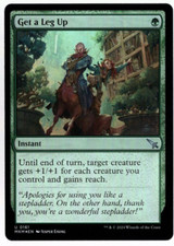 Get a Leg Up 0161 Uncommon Foil Murders at Karlov Manor MTG Near Mint
