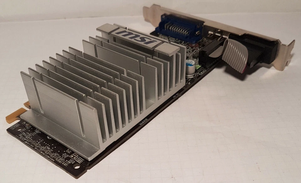 MSI nVidia GeForce 210 512MB N210-MD512D3H/LP PCI-E Video Graphics Card - Image 3 of 4