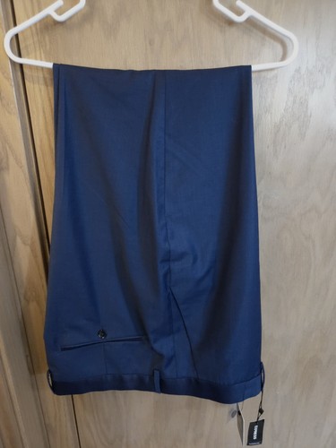 Express Anzughose Herren blau Slim Fit Neu mit Etikett 40 x 32