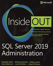SQL Server 2019 - Paperback, by West Randolph; Zacharias - Acceptable