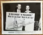 (7) 1942 “Hi, Neighbor” Original 8 X 10 Black & White Photos. Jean Parker — photo 8