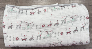 Aden + Anais Circus Animals Muslin Swaddle Dream Blanket Baby Kids