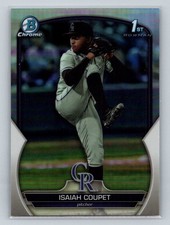 2023 Bowman Draft #BDC-37 Isaiah Coupet Chrome Refractor