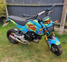 Honda Grom MSX125 125cc Motorbike 2019 Model New MOT Custom Graphics