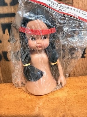 Fibre Craft Air Freshener Doll 3067*Native American Indian Girl*5 3/4''
