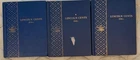 3 Lincoln Coin Albums  175 coins 1941 - 60s few BU  few mixed condition lot B4