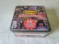 Crayola Millennium Special Edition Crayon Tin 64 Count *Sealed*