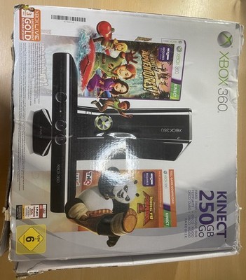 Lot of 2x Xbox 360 S (Slim) Consoles Bundle - Glossy & Matte Black. Includes 1x 