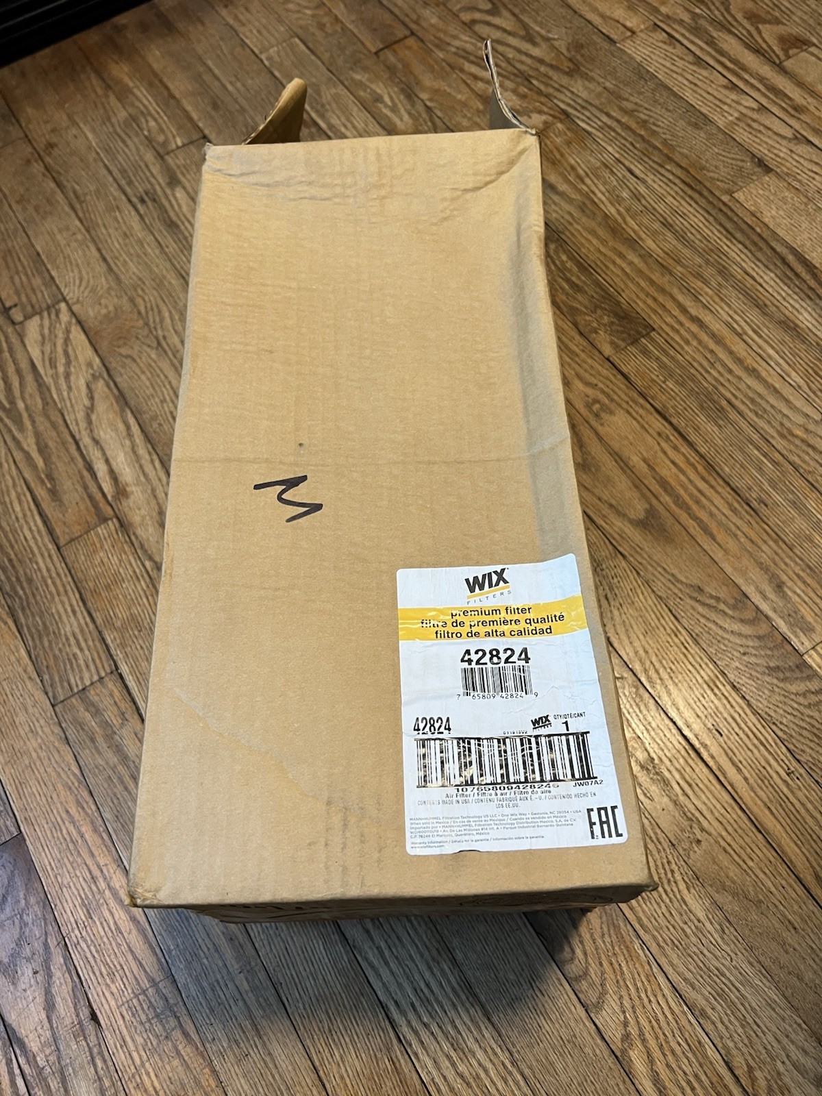 WIX 42824 Air Filter  Chevrolet Kodiak GMC Topkick C6500 C7500 C8500 1998-2009