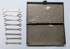 Dunlap Tools 8 Piece Sae Ignition Wrench Set With Storage Case 1364 - 716 