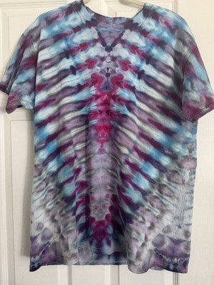 tie dye shirt handmade Phish, Sphere, Goose, KGLW Blue And Purple- Size Large