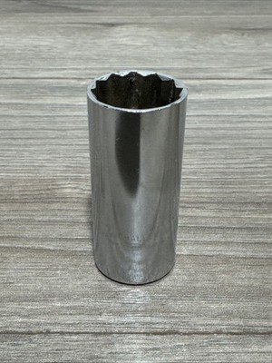 Challenger Proto 7/8'' 12 Point Deep Chrome Socket 3/8'' Drive 1328 USA