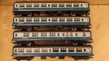 4x Hornby BR Mk1 MK2 InterCity Coaches - 00 Gauge.