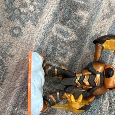 Activision Skylanders Swarm Character Figure Spyro Series Black Gold Armor
